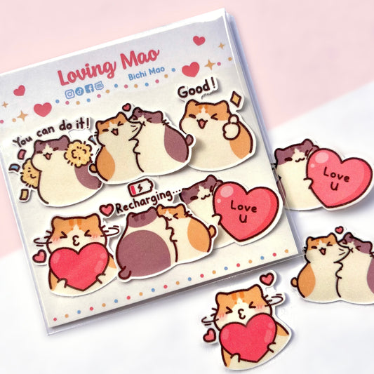 Loving Mao | Shinning Sticker Pack